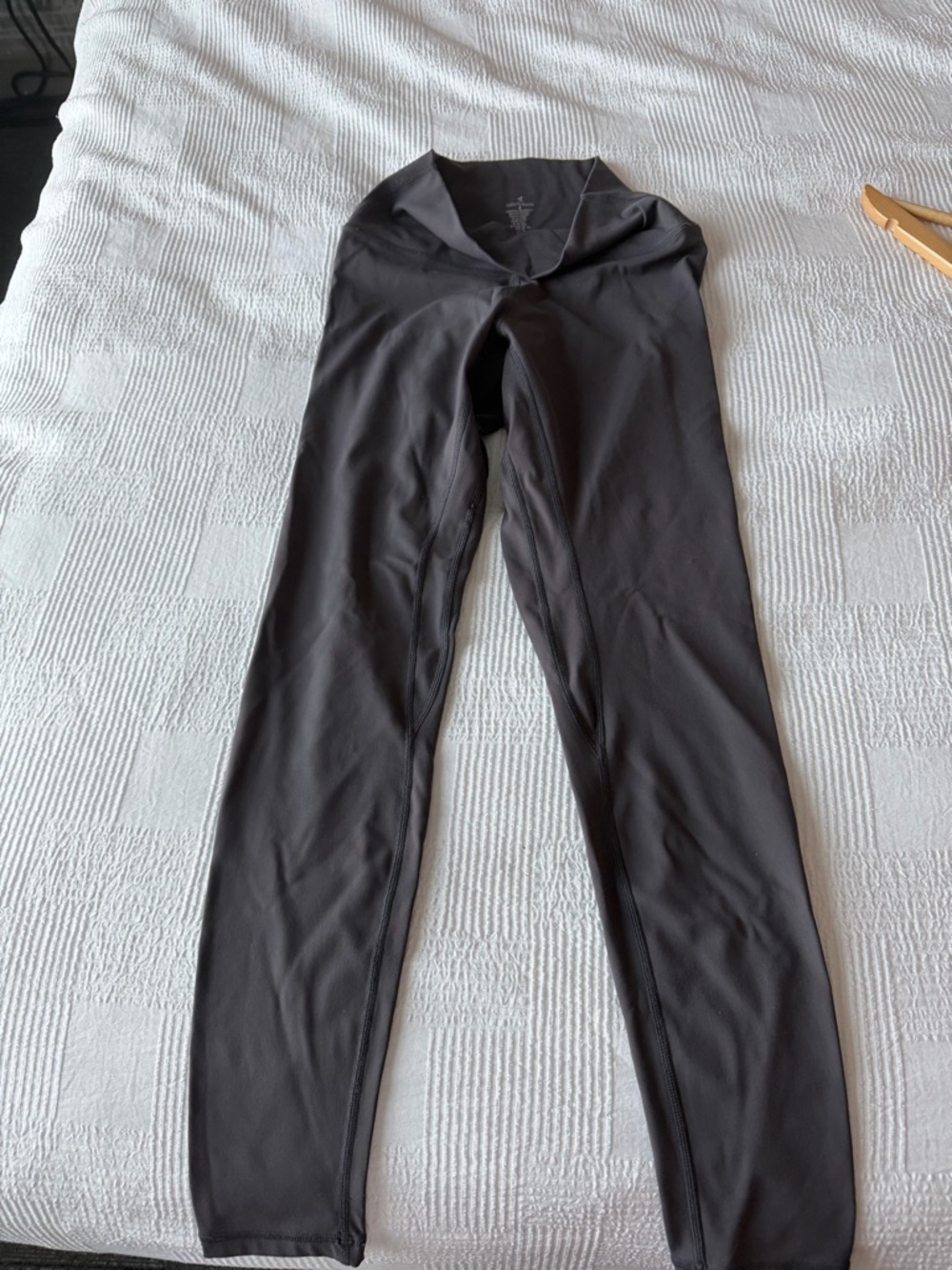 Grey High-Waist Active Leggings